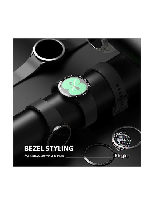 Protector Ringke Bezel Styling Gw4-40-42, For Apple Watch 6, 5, 4 40mm, Silver