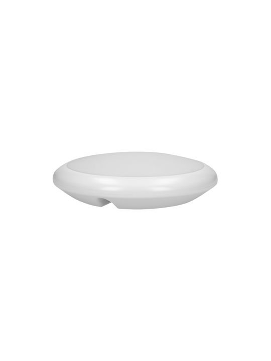 Orno Επιτοίχιο Εξωτερικό Φωτιστικό LED IP65 12W με Φυσικό Λευκό Φως