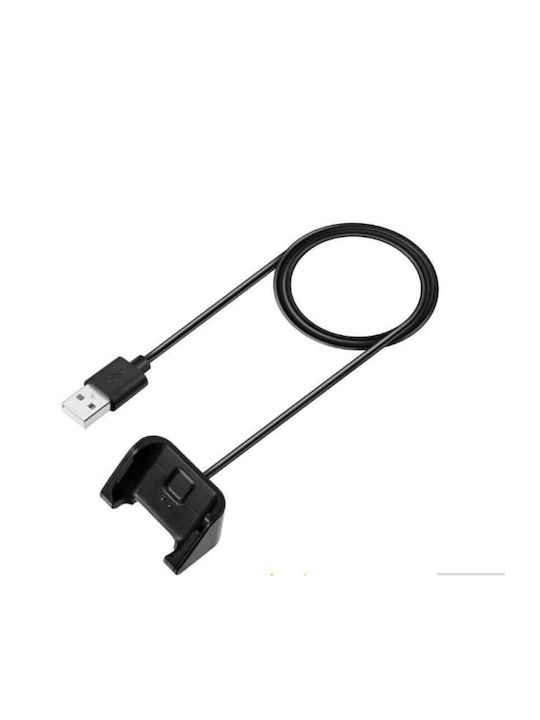 Cablu de încărcare și transfer de date Edman cu dock magnetic pentru Xiaomi Huami Amazfit Bip / Bip Lite / Bip Youth Smartwatch 1m, negru