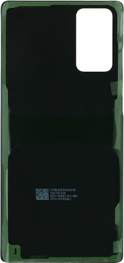 Samsung Galaxy Note 20 / Note 20 5g - Capac de baterie + adeziv gri original