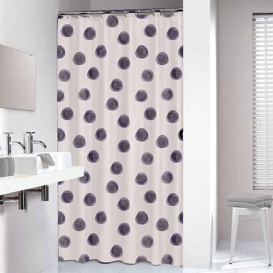 Sealskin Mood Shower Curtain 180x200cm Blue Sealskin Mood Shower Curtain 180x200cm Blue