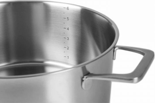 Lacor Foodie Βαθιά Ανοξείδωτη Κατσαρόλα 7.5lt / 28cm