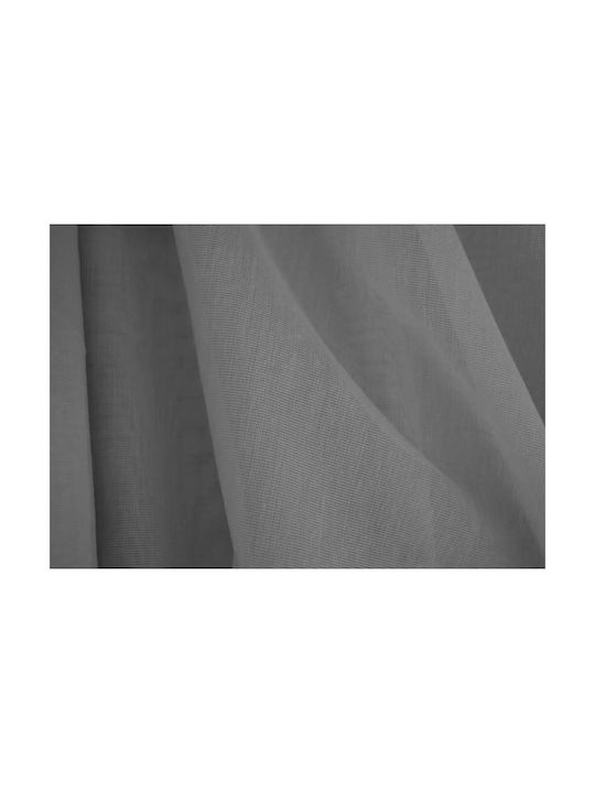 Saray Home Vorhang mit Bleistiftfalten Grau 140x280cm