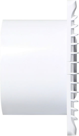 Orno Wandmontage Lüfter für das Badezimmer 100mm Weiß