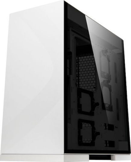 Geometric Future M8 Lohan Gaming Midi Tower Κουτί Υπολογιστή με Πλαϊνό Παράθυρο Λευκό