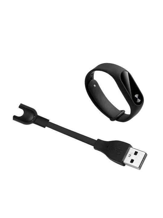 Edman Φορτιστής για Xiaomi Mi Band 2 Μαύρος