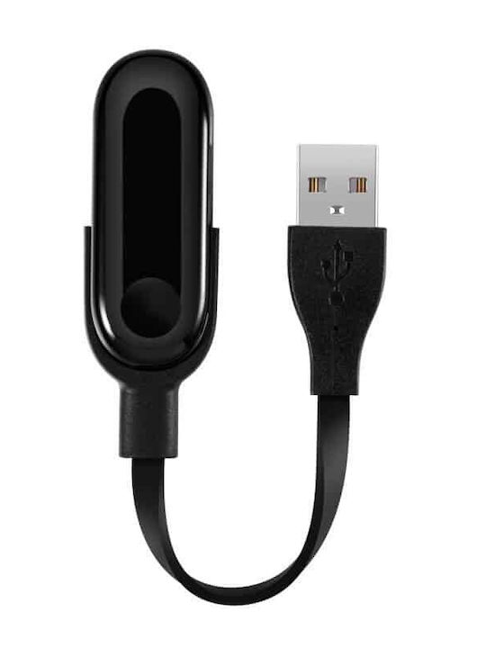Edman Зарядно за Xiaomi Mi Band 3 Черен