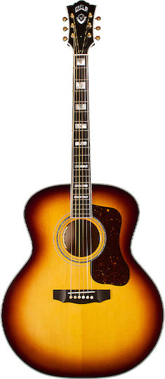 Guild Semi-Acoustic Guitar Burst / Gold