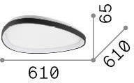 Ideal Lux Gemini Πλαφονιέρα LED Ideal Lux Gemini Πλαφονιέρα LED