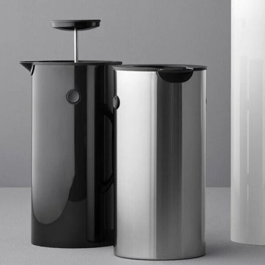 Stelton Καφετιέρα Φίλτρου Χειρός Ανοξείδωτη Μαύρη 1lt
