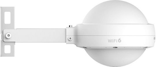 Ruijie RG-RAP6262(G) Punct Extern De Acces Cu Rețea Mesh Wi-Fi 6 Banda Duală (2.4 și 5GHz) Kit Unic Alb