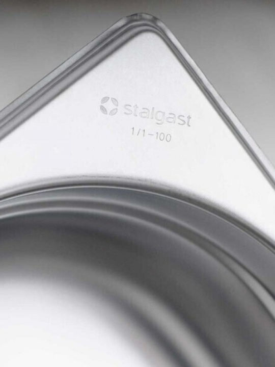 Stalgast Baking Pan with Lid Made of Stainless Steel 53x32.5cm