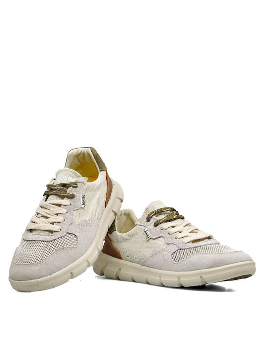 Jeep Footwear Herren Sneakers Ice / Beige