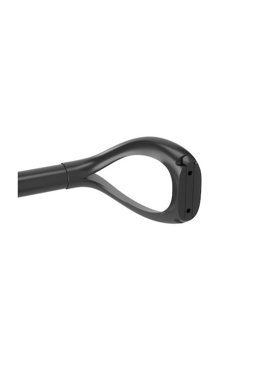 Umbra Extendable Metallic Curtain Pole Loop Single Ø25mm 107-305cm Black