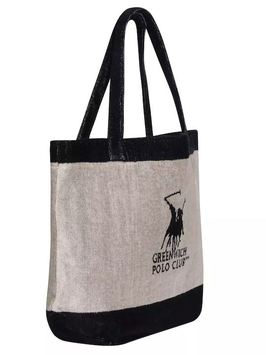 Greenwich Polo Club Geantă De Plajă Din Material Textil Neagră