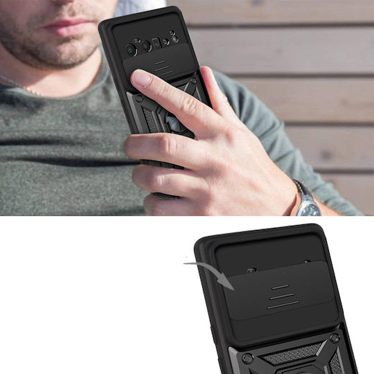 Erbord Back Cover Μεταλλικό Μαύρο (Google Pixel 6 Pro)