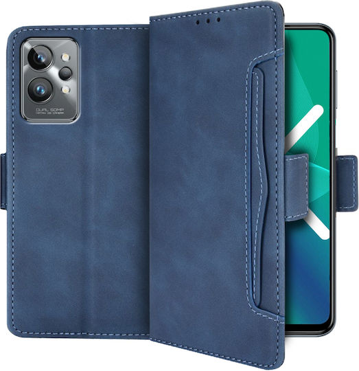 Erbord Book Δερματίνης / Πλαστικό / Σιλικόνης Μπλε (Realme GT2 Pro)