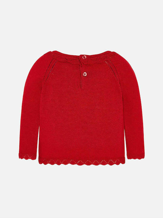 Mayoral Kids Sweater Long Sleeve Red