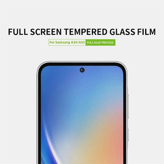 Pinwuyo 5g Pinwuyo 9h Full Face Tempered Glass Negru (Galaxy A35)