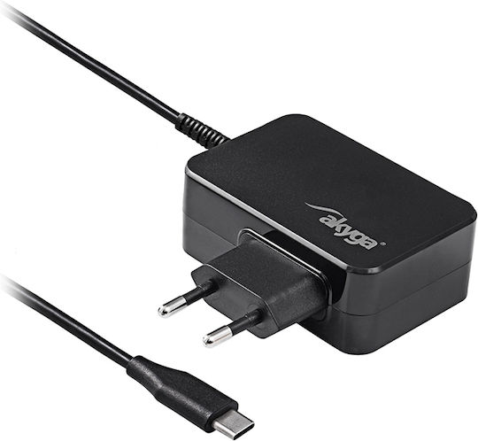 Akyga USB-C Универсален Зарядно за лаптоп 90W 20V 4.5Спецификация с Адаптер за Захранване