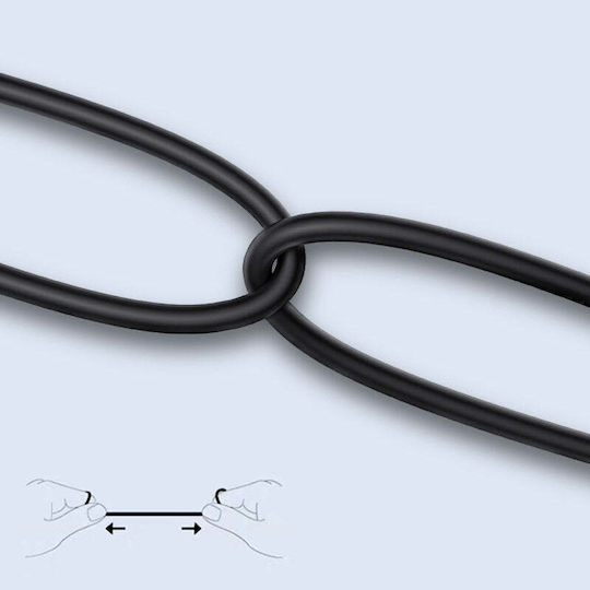 Joyroom JR-EC03 In-ear Handsfree Ακουστικά με Βύσμα USB-C Γκρι