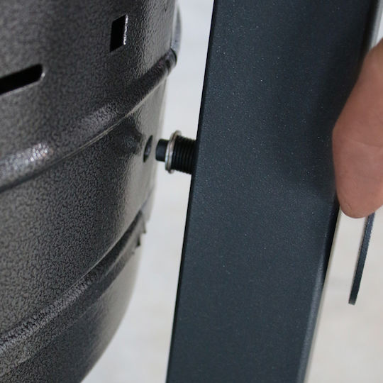 Material Systems Metallisch Gewerbliche Abfallbehälter Abfall 100Es