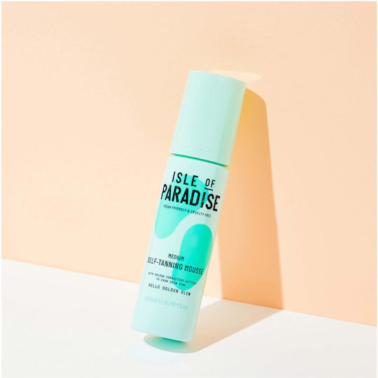 Isle of Paradise Self-Tanning Mousse Self Tanning Mousse Σώματος Medium 200ml
