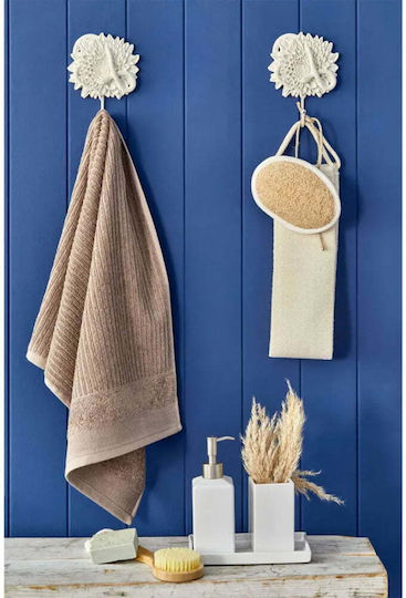 Nautica Prosop de corp 70x140cm. Maro Greutate 570gr/m²