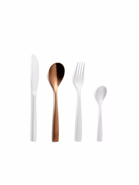 Max Home Set de Linguri Alimente Inoxidabile Argintiu 6buc
