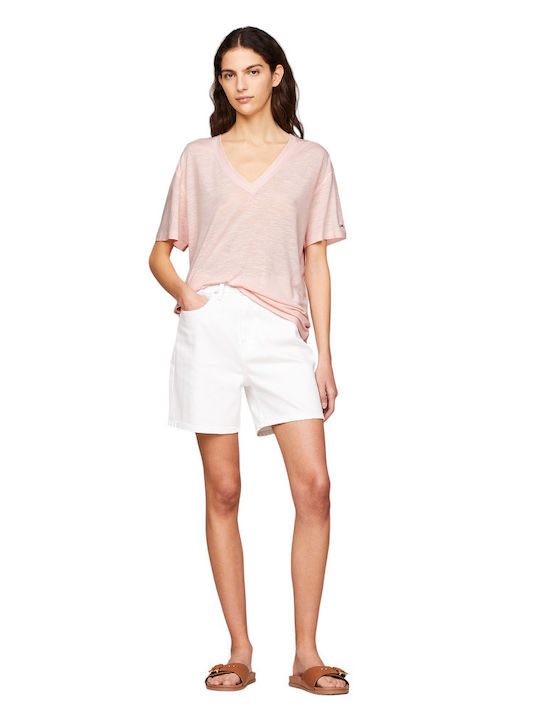 Tommy Hilfiger Damen T-shirt Pink