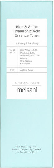 Miin Lichid Toner Pentru Față Cu Orez Ceramide Și Pantenol 150ml