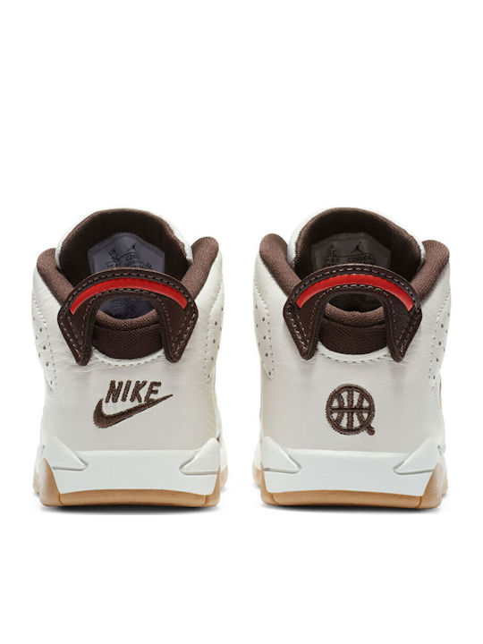 6 Retro Quai 54 Παιδικά Sneakers Λευκά