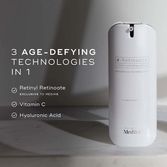 Medik8 R Retinoate Moisturizing & Anti-aging Serum Face with Retinol & Vitamin C for Detoxification & Radiance 50ml