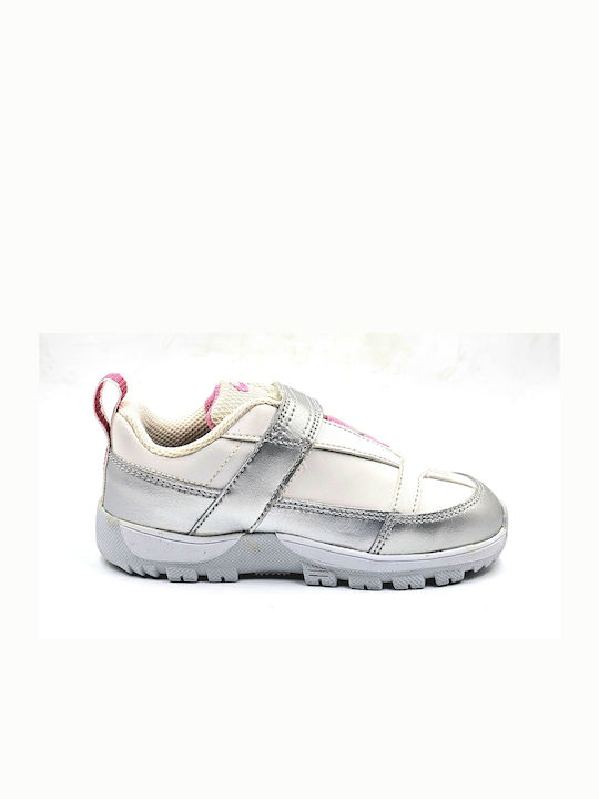 Nike Kids Sneakers with Laces & Strap White