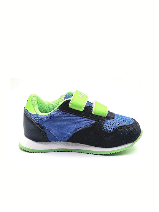 Lotto Kids Sneakers for Boys with Hoop & Loop Closure Blue