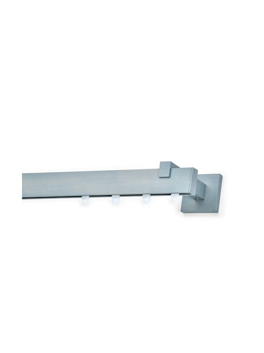 Anartisi Eagle Διπλός Σιδηρόδρομος από Αλουμίνιο σε Γκρι Χρώμα 360εκ. A298710_16035