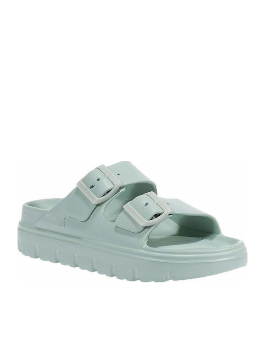 Γυναικεία Σανδάλια Flatforms Τιρκουάζ