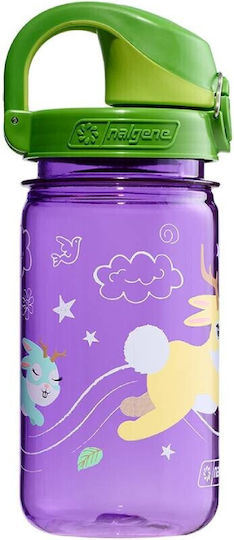 Nalgene Пластмасова Детска Бутилка За Вода Non Spill Nalgene OTF Sustain 350ml
