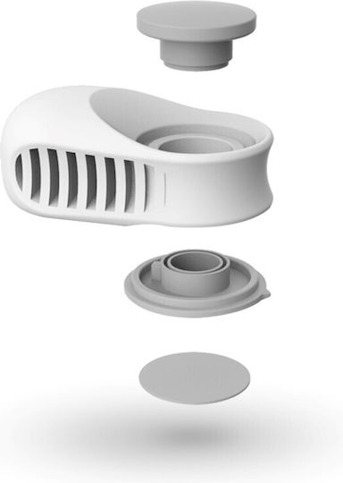Sipo Finger Protector for Doors with Sticker made of Plastic in White Color 2pcs