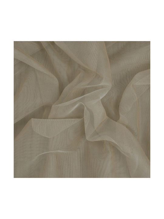 Saray Home Curtain with Pencil Pleat Beige KE 2155 140x280cm