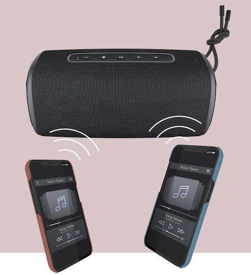Fresh 'n Rebel Rockbox Waterproof Bluetooth Speaker 30W with Battery Life up to 22 hours Blue