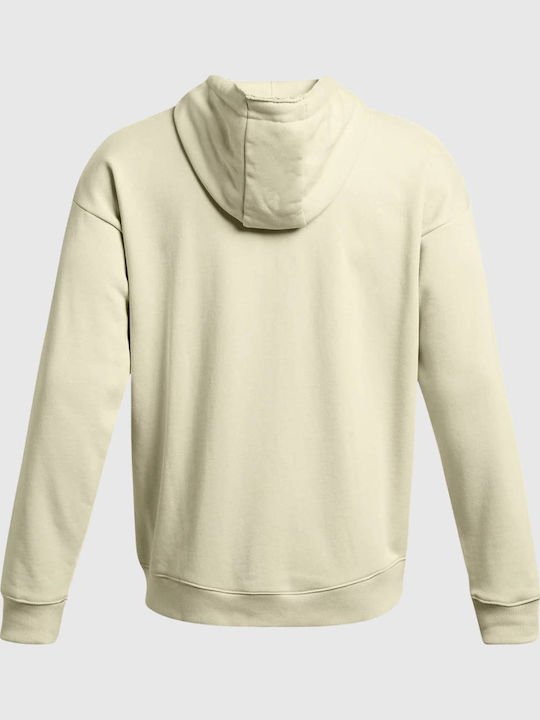 Project Rock Sweatshirt with Hood Silt/ Black