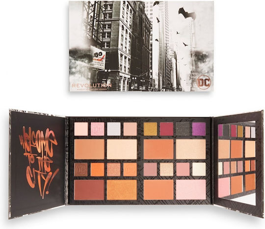 Revolution Beauty x DC Large Παλέτα Μακιγιάζ για Πρόσωπο & Μάτια