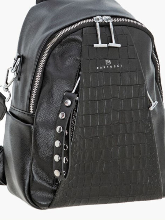 Bartuggi Damen Tasche Rucksack Schwarz