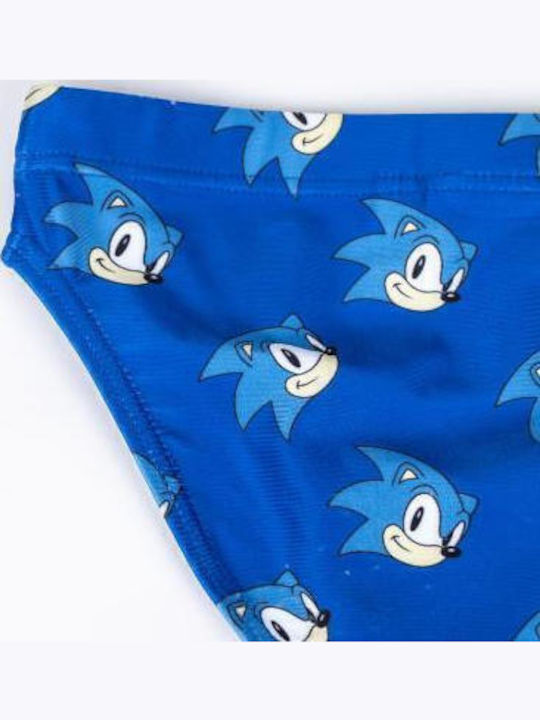 Cerda Sonic Hedgehog Kinder Badebekleidung Badeslips Blau
