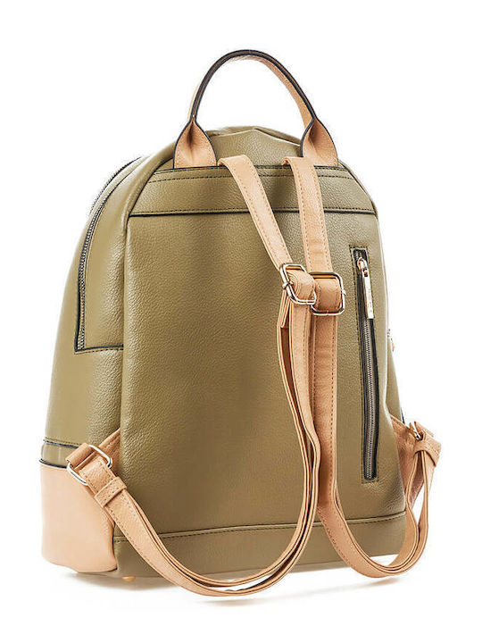 Verde Damen Tasche Rucksack Grün