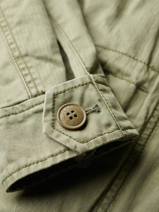 Women's Short Lifestyle Jacket for Winter Khaki