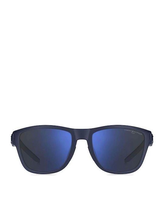 Tommy Hilfiger Γυαλιά Ηλίου Navy Μπλε με Κοκκάλινο Σκελετό