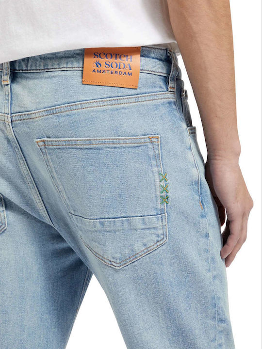 Men's Jeans Pants with Skinny Fit in Blue