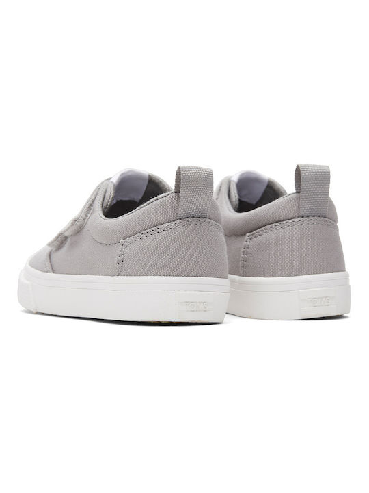 Toms Kinder-Sneaker mit Klettverschluss Gray